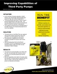 <p style="text-align: center;">APP 15 <br>Improving Capabilities of Third Party Pumps</p>