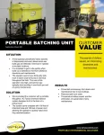 <p style="text-align: center;">APP 20<br>Portable Batching Unit<br><span><br></span></p>