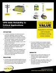 <p style="text-align: center;">APP 38 <br>UPS Adds Reliability <br>to Critical Applications</p>