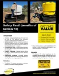 <p style="text-align: center;">APP 57<br>Safety First! <br>(benefits of bottom fill)</p>