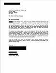 <p style="text-align: center;"><strong>Reference Letter 5<br></strong>Drayton Valley region</p>