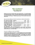 <p style="text-align: center;">TECHNICAL BULLETINS 2<br />AGM vs GEL<br />for Solar Applications<br /><span><br /></span></p>